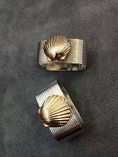 Lot de 2 ronds de serviette