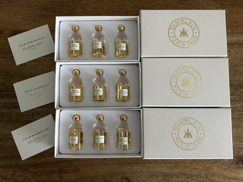 Lot coffret flacon - 3,