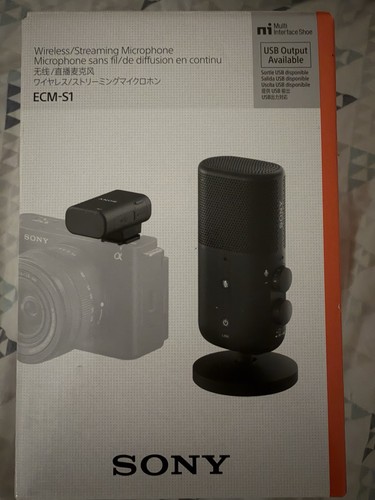 Sony ecm wireless - sony, ecm-s1