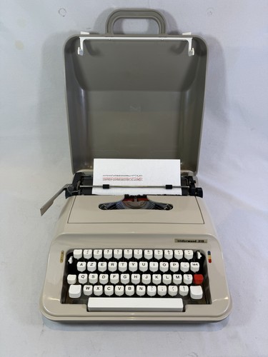 Machine écrire underwood - écrire,