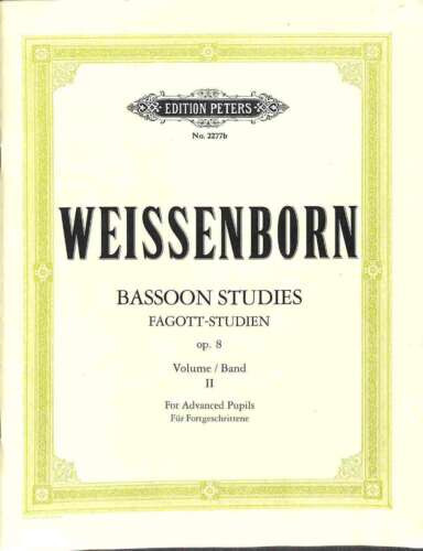 Weissenborn basson studies - weissenborn,