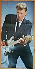 POSTER JOHNNY HALLYDAY DOUBLE FACE