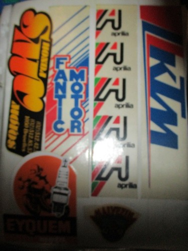Autocollants moto fantic - 6,