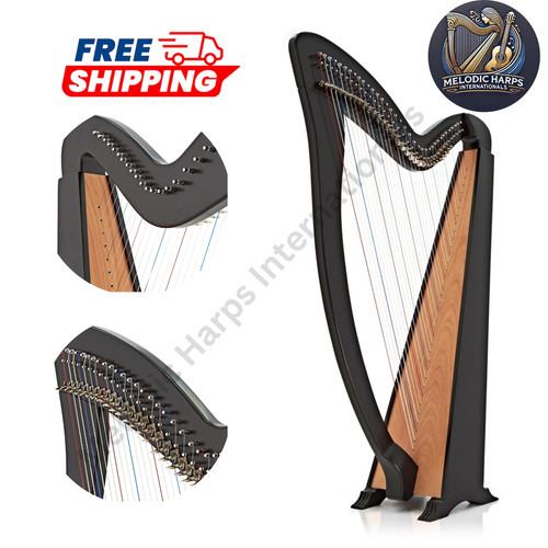 Harpe levier noire - à, 36