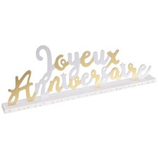 CENTRE DE TABLE ANNIVERSAIRE