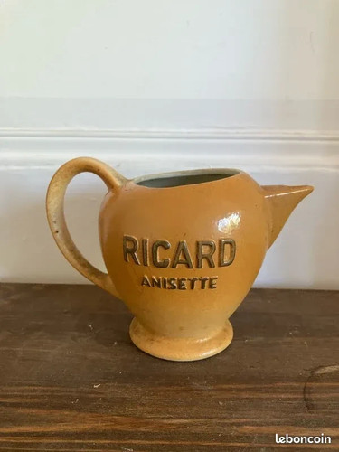 Ancien pichet publicitaire - ancien,