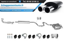Échappement Saab 9-3 1.8-2.0 avec collecteur 12758374 12790734 12792810 12790735