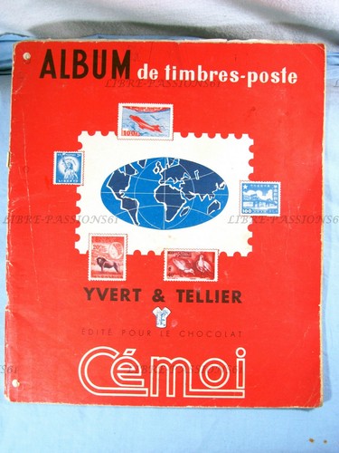 Album timbres poste - timbres-poste,, yvert