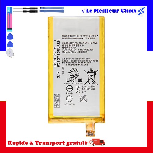 Batterie lis1594erpc pour sony - lis1594erpc,