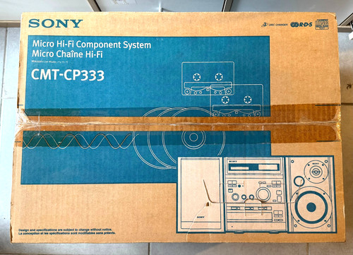 Sony cmt cp333 - micro, hi-fi