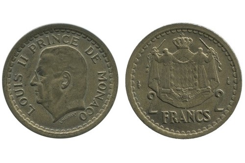 Francs louis monaco - 2,