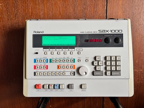 Roland sbx 1000 midi cueing - roland,