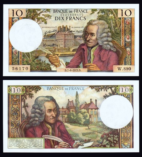 Billet france 10 - billet,