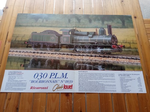 Rare club jouef poster - rare,