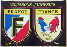 CP BLASONS ADHÉSIFS FRANCE