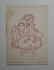 TUNISIE-Zoubeir TURKI (1924 - 2009)-"La cuisine tunisienne".1971.