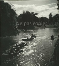 PARIS vers 1935 lac du Bois de