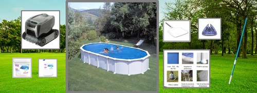 Pro piscine hors sol ovale - piscine,