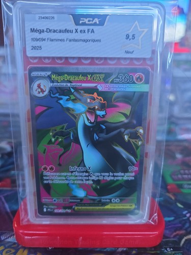 Carte gradée pokemon pca - gradée,