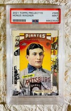 5 pièces dans le Disney World PSA9 Honus Wagner 2021TOPPS PROJECT70