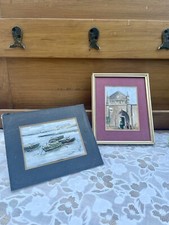 2 Peintures Miniatures à la
