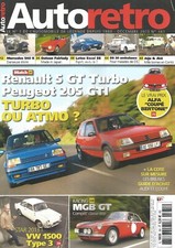 AUTO RETRO N°381 MGB GT / VW 1500 TYPE3/ MERCEDES 540 K/ DS 20 AMBULANCE / EXCEL