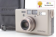 Double!! [ MINT+++ ]Contax T3 Titan Silver 35mm Point & Shoot Film Camera Japan
