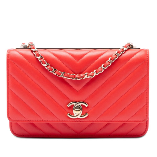 Chanel chevron cuir agneau - chanel, d'agneau