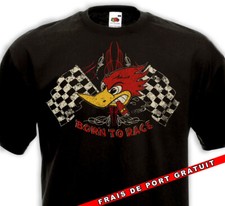 T-Shirt BORN TO RACE -  Hot
