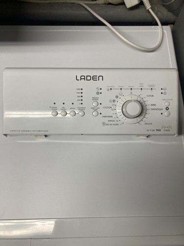 Panneau commande lave linge - panneau,