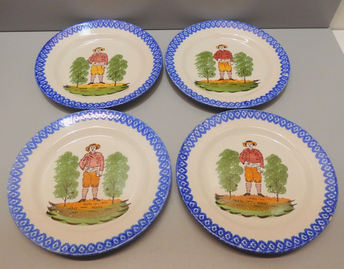 Anciennes assiettes - -4,