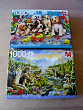 LOT 2 PUZZLES JUMBO  1000