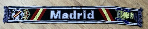 Echarpe real madrid vintage - madrid,
