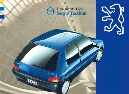 Catalogue brochure peugeot 106 - catalogue,