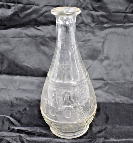 Ancienne carafe publicitaire - ancienne,