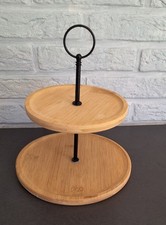 Plateau À Étage En Bambou