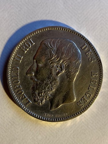 Pièce 5 F argent 1870