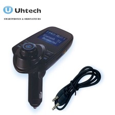 Transmetteur FM Bluetooth Voiture Lecteur MP3 Chargeur USB - AGETUNR T11