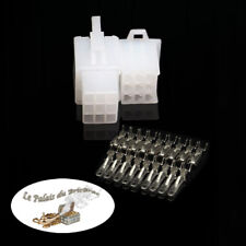 Kit Mini Connecteur électrique 9 Voies - Terminal 2.8 mm -- Auto Moto Scooter