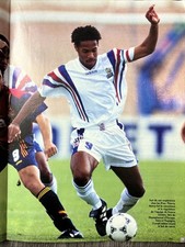 Magazine ONZE MONDIAL  Thierry HENRY - Rookie  | AS Monaco | 1996 97 | Rare