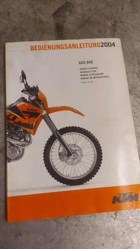 Manuel utilisation 2004 ktm - 2004,