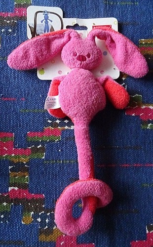 Doudou nattou lapin - /,