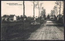 CPA Villenauxe, Route de