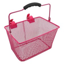  Panier avant de vélo : joli panier de vélo – support de guidon avant en métal