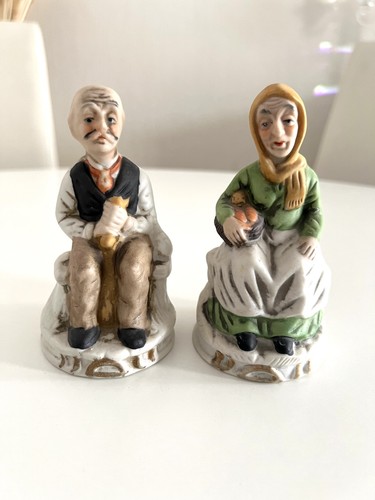 Couple figurines anciennes - de,