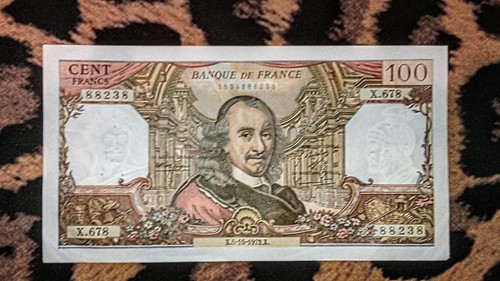 Billet 100 francs - francs, corneille