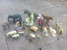 CURIOSITE ! TRES ANCIENNE CRECHE DE NOEL DEVINEAU ÉLÉPHANT.