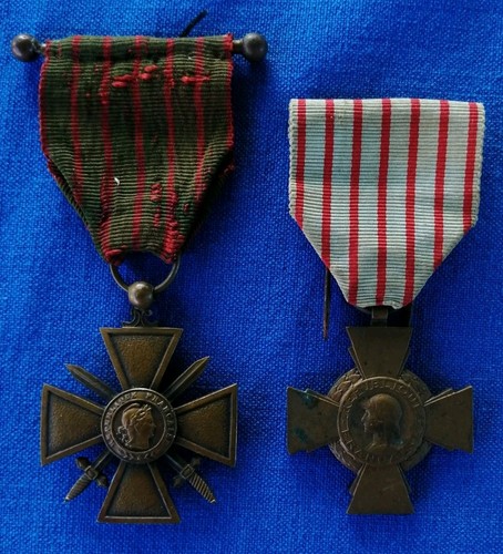 Médaille croix guerre 1914 - croix, de