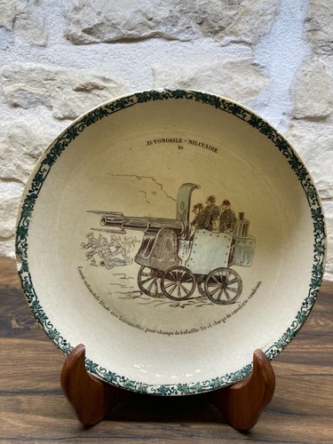 Assiette ancienne terre fer - assiette, de