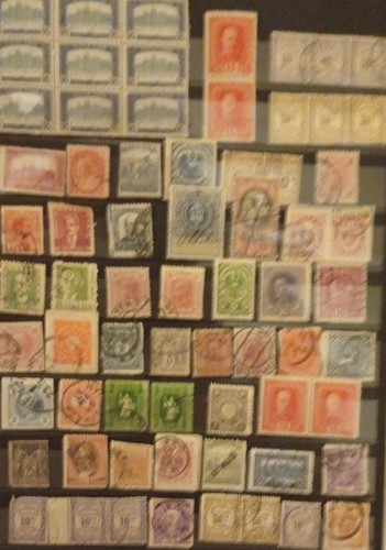 Timbres ancien différent